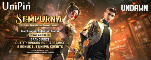 SEMPURNA – September Makin Untung Bersama Undawn! Dapatkan 1 JT UniPin Credits & Dragon Brocade Muse